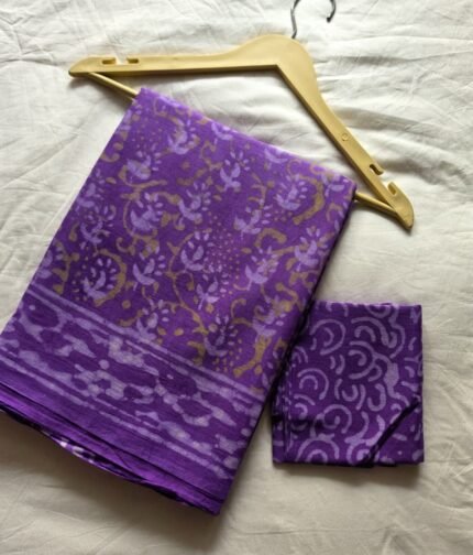 Mulcotton saree